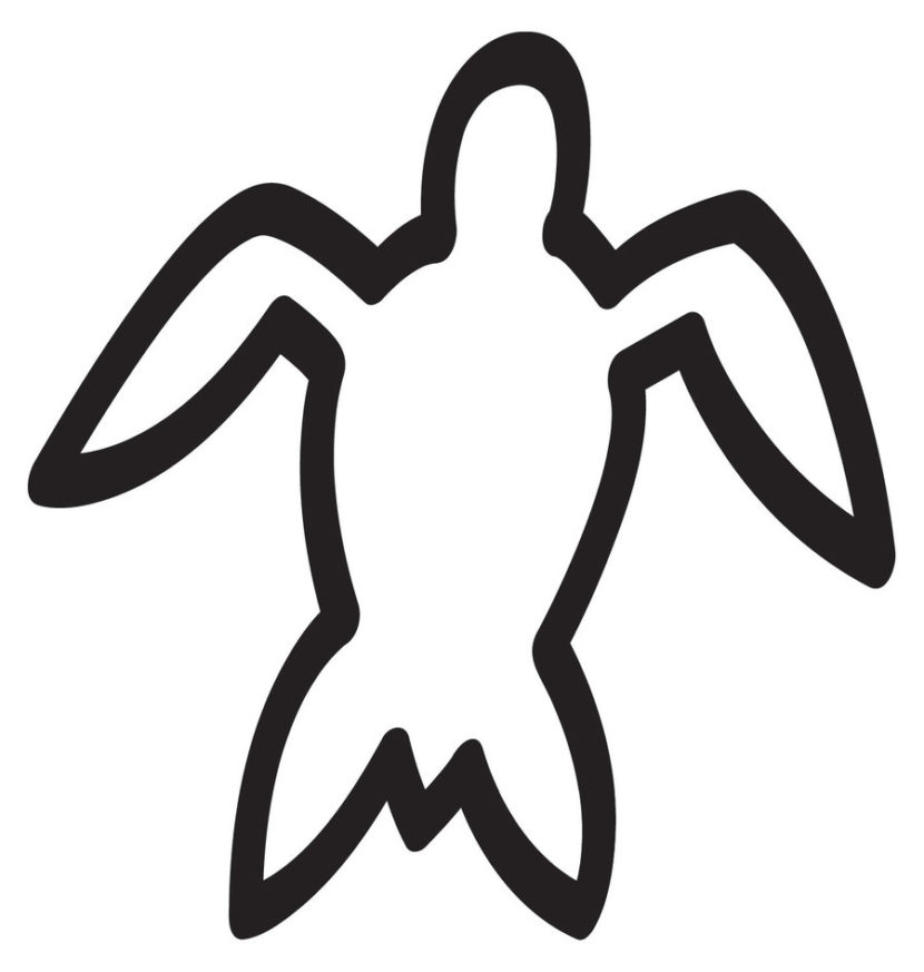 830x873 Hawaiian Turtle Clipart