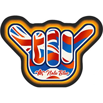 425x425 Nalu Blue Hawaiian Decal Warrior Automotive