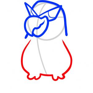 302x302 How To Draw How To Draw A Hawk For Kids