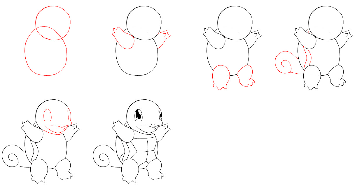 1248x640 Squirtle Drawing Easy Draw For Free Download