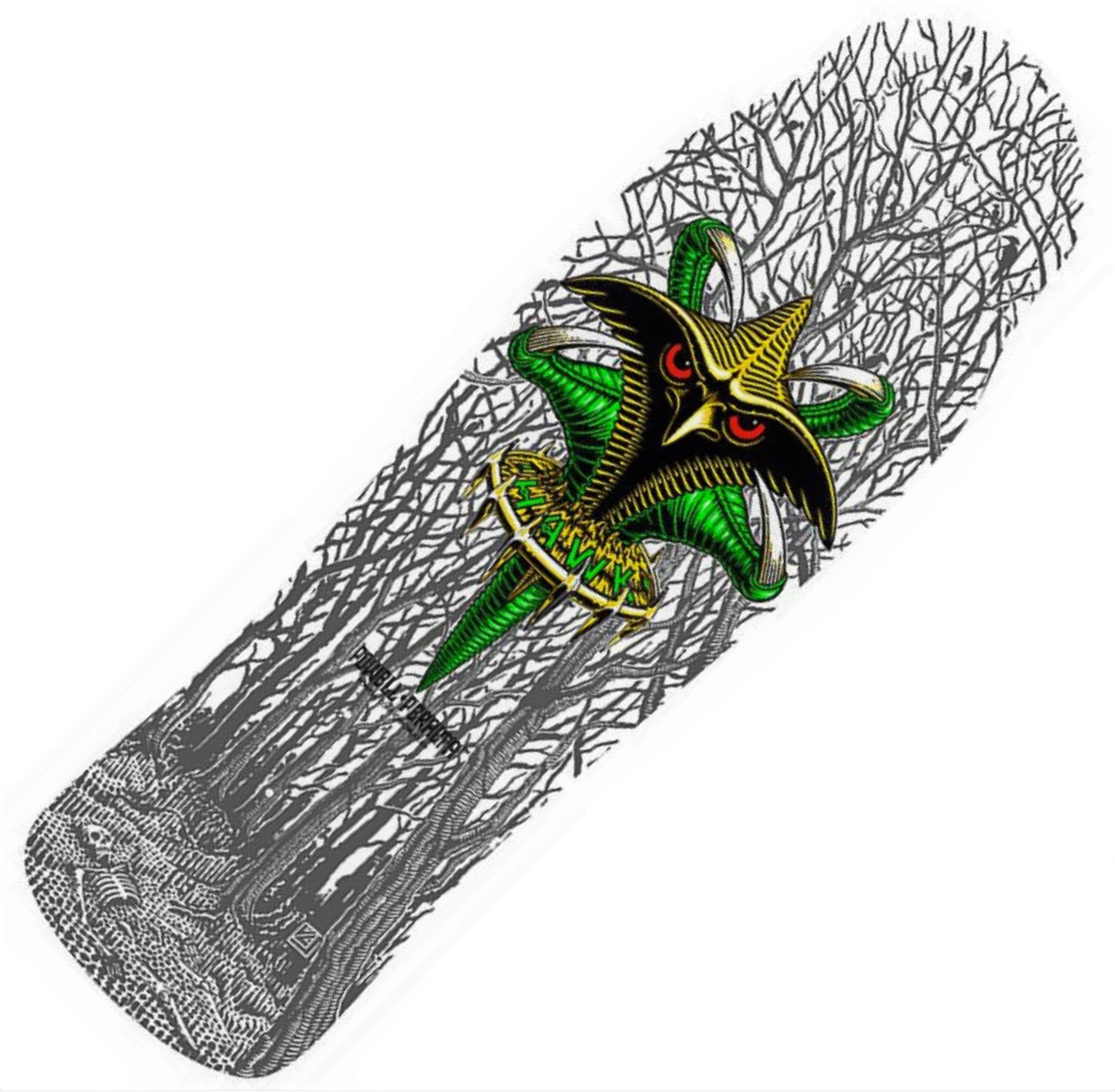 2048x2005 powell peralta tony hawk claw skateboard deck white bones brigade