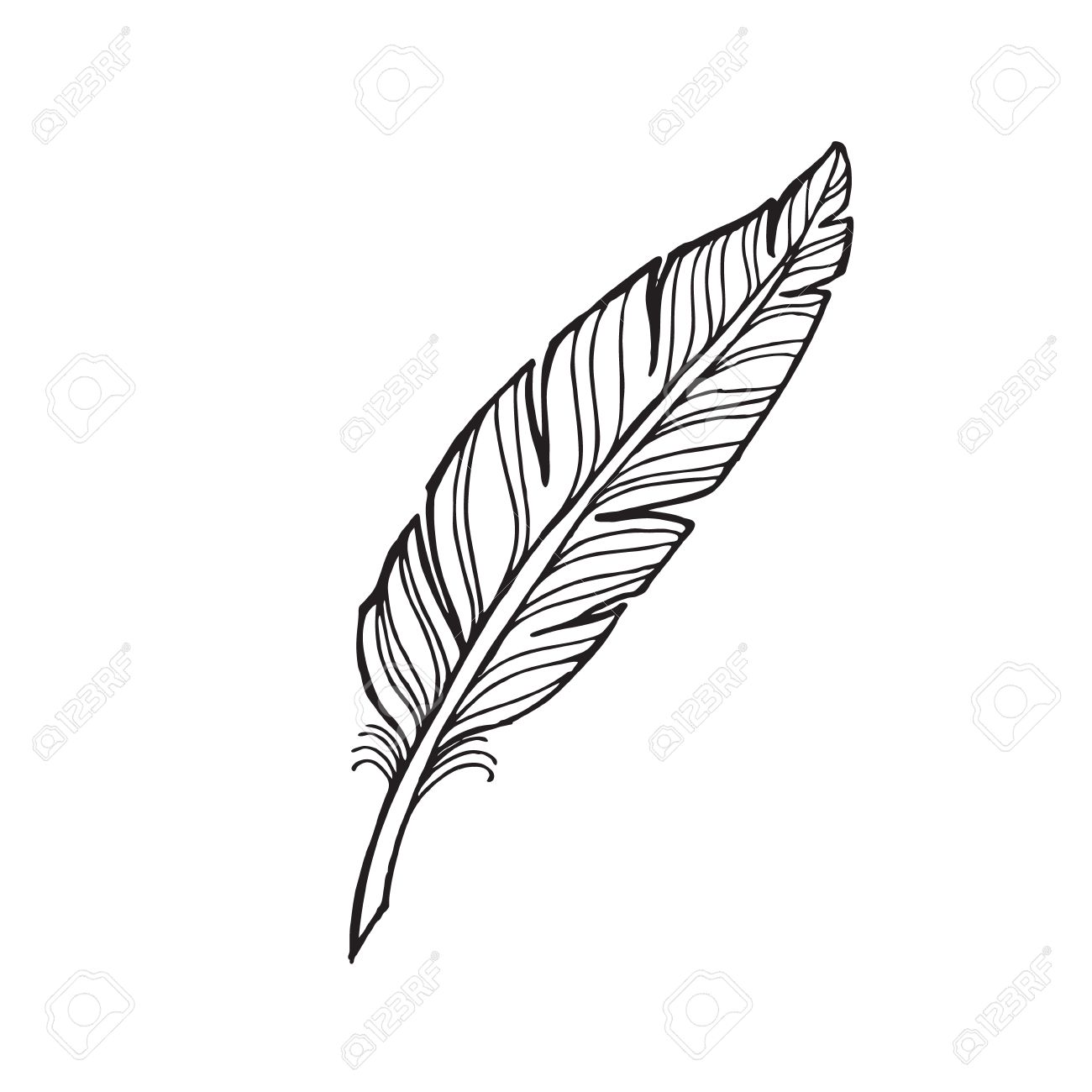 1300x1300 Quill Drawing Free Download