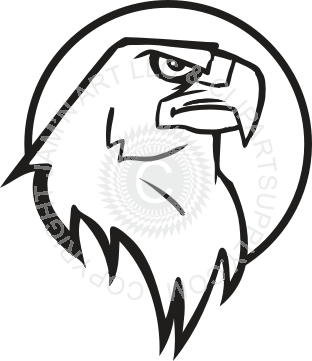 312x361 Mean Hawk Head