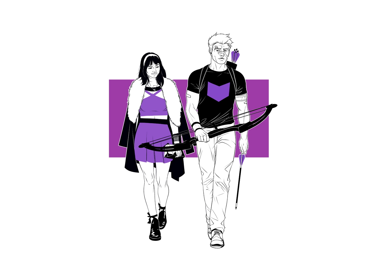 1272x920 hawkeye and hawkguy