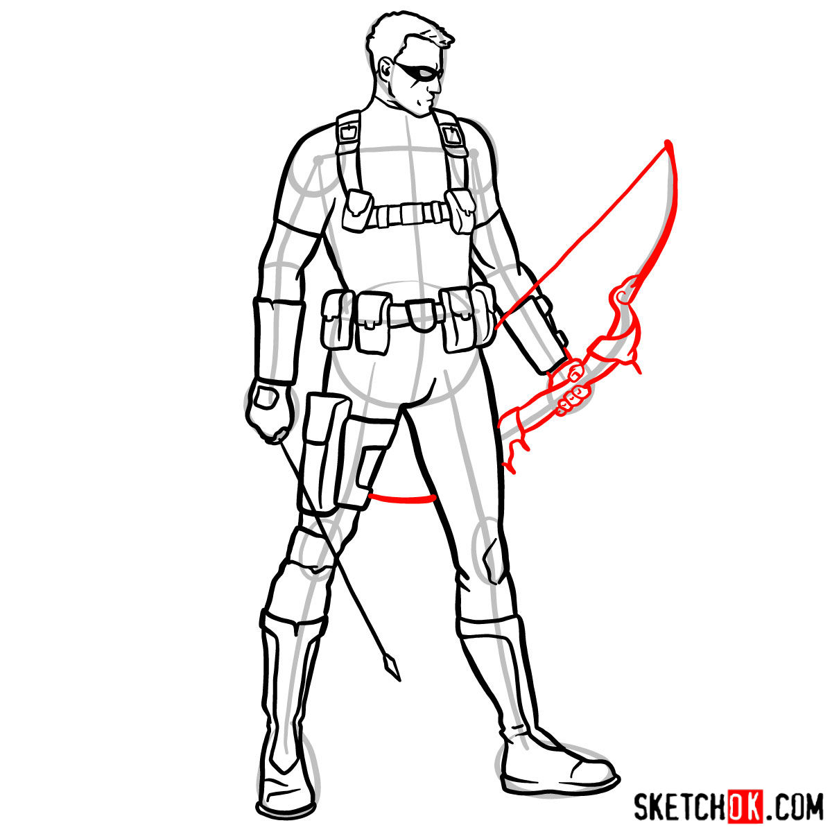 1200x1200 how to draw hawkeye from marvel comic books