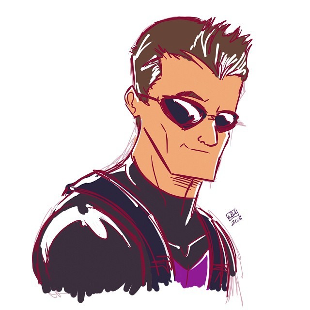 640x640 wyatt's toon blog hawkeye!