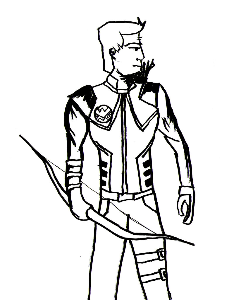 824x1024 hawkeye bw michaelmclean