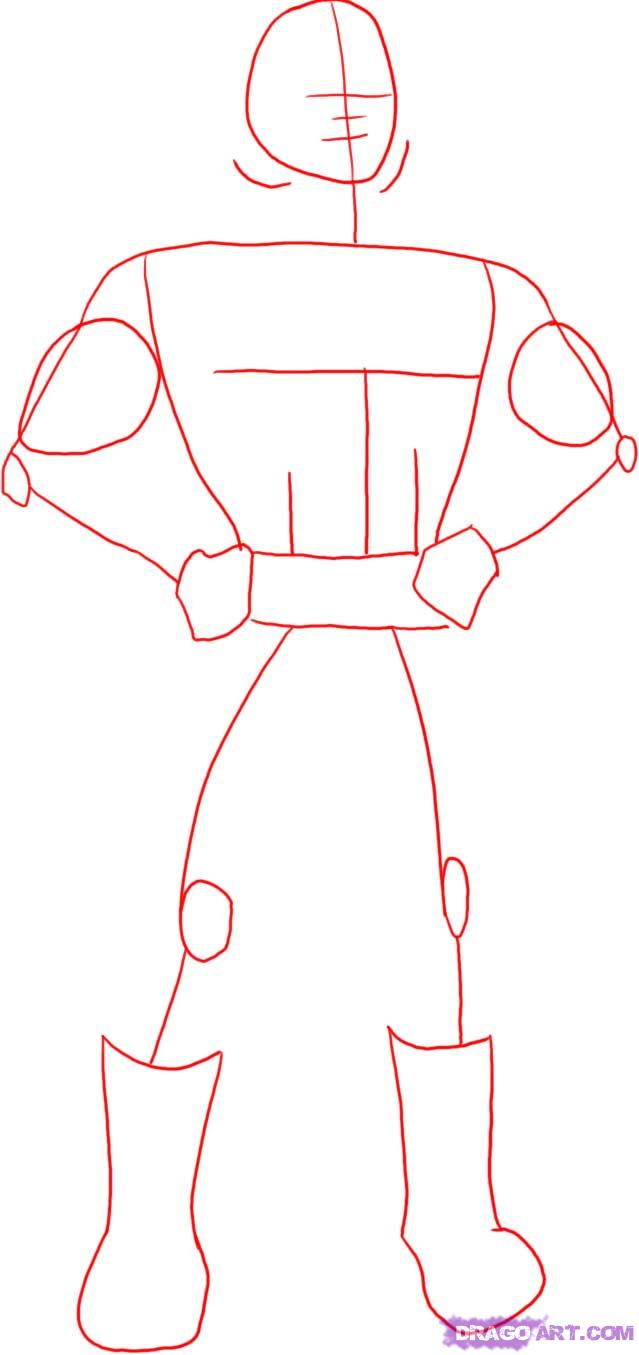 639x1355 Draw He Man, Step
