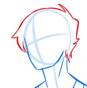 298x302 Head Anatomy Drawing Anime Anime Collection