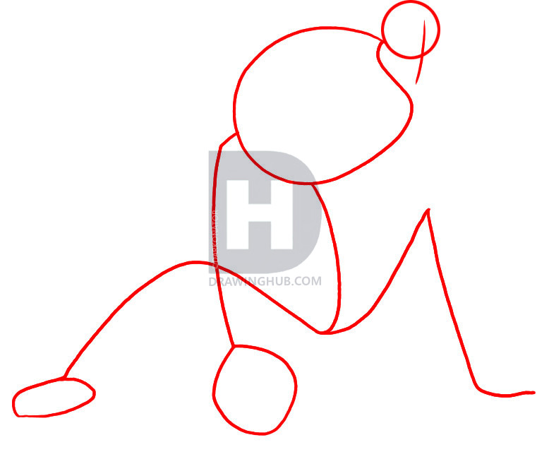 761x640 how to draw an evo, step