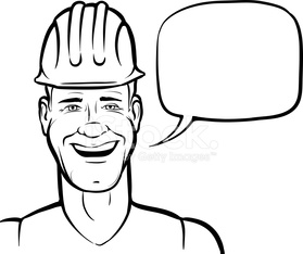 279x234 Whiteboard Drawing Cartoon Smiling Construction Worker With Sp