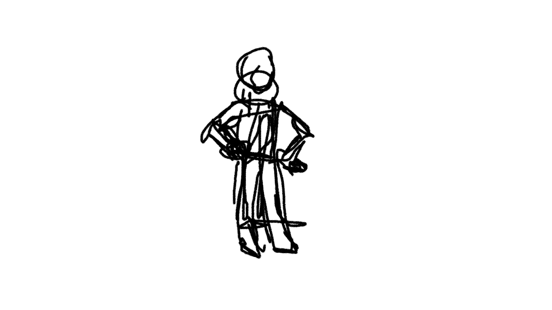 1920x1080 Figure Drawing Exercise Hand Drawn Computer Animation