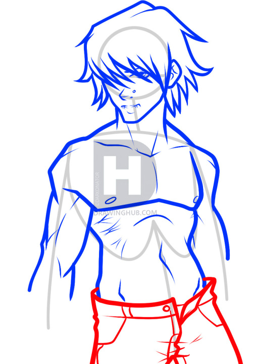 503x720 how to draw a hot guy, hot guy, step
