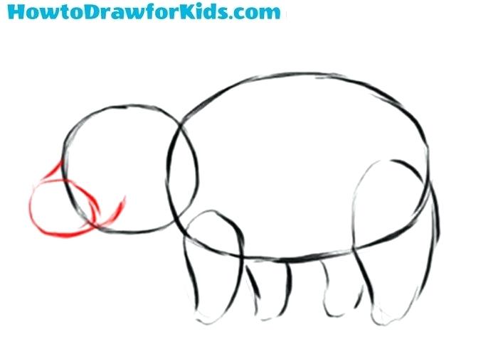 700x484 Easy Pig Drawing Peppa Pig Family Easy Drawing