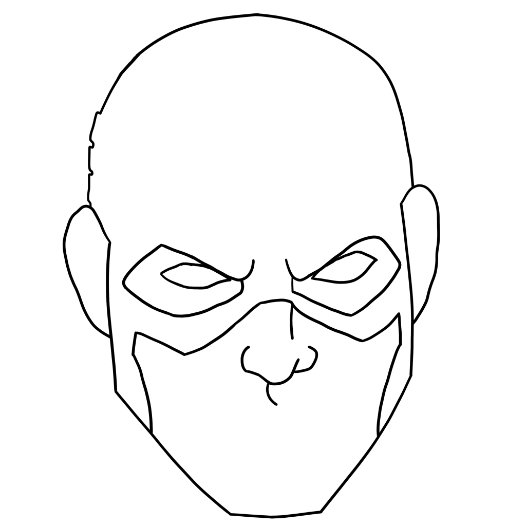 1024x1024 Ways To Draw Captain America Face Portrait, Full Body