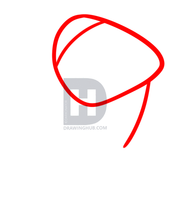 580x720 How To Draw A Crying Girl Tattoo, Step