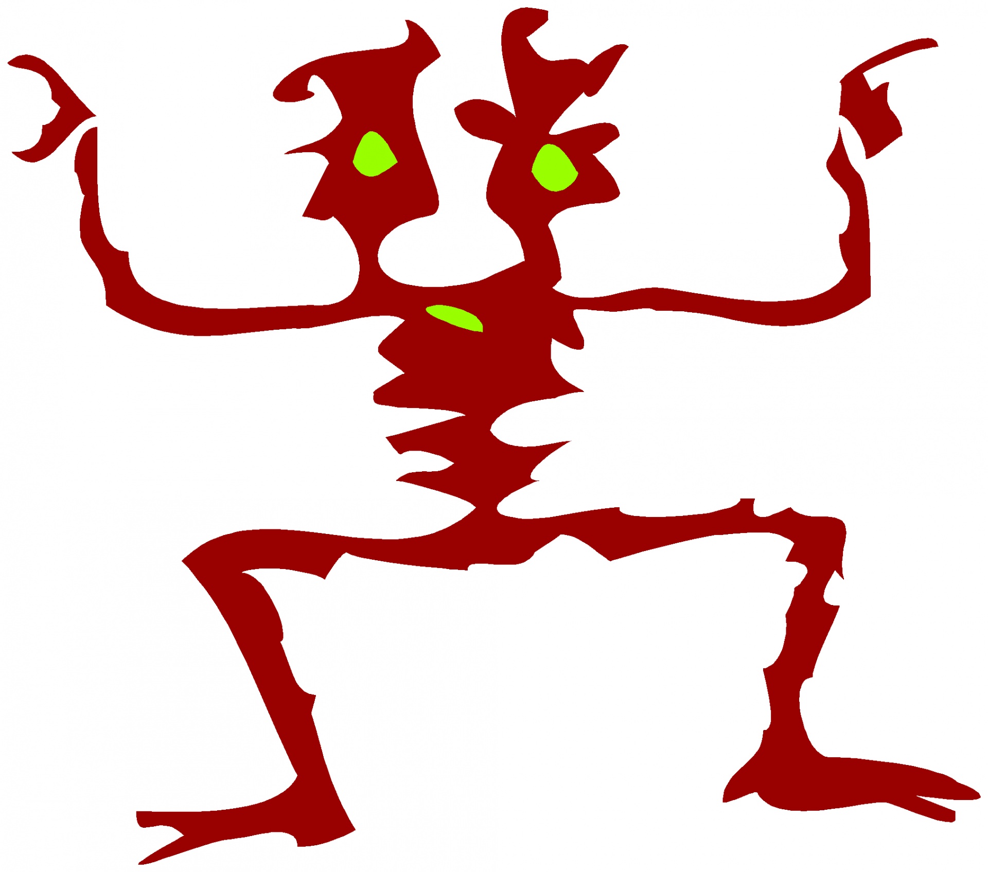 1920x1695 Creature, Figure, Drawing, Clipart, Sketch