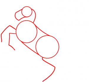 302x279 draw the headless horseman, step