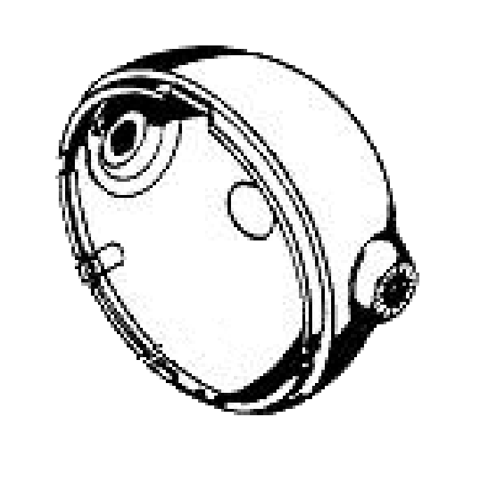 700x691 headlight shell