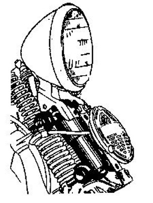 302x400 v twin manufacturing headlight assembly