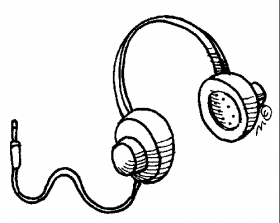 280x223 Collection Of Free Headphone Clipart Amusement Clipart Circus