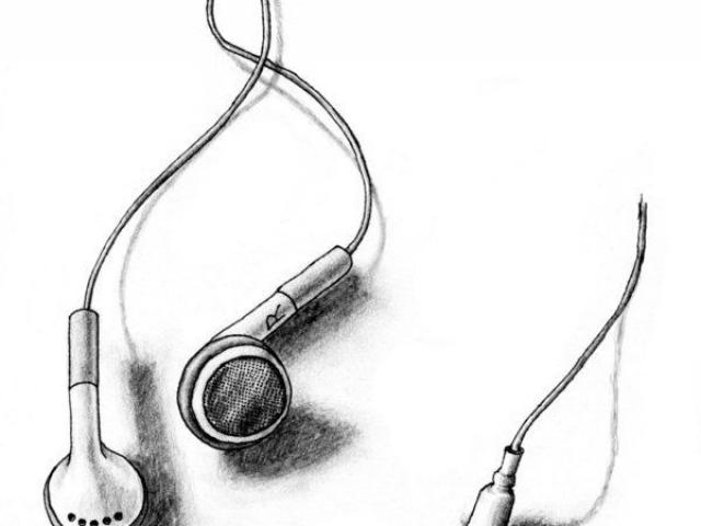 Headphones Drawing | Free download on ClipArtMag