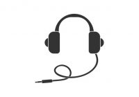 200x140 Headphones Drawing Clip Art Headphone Clipart Png Download