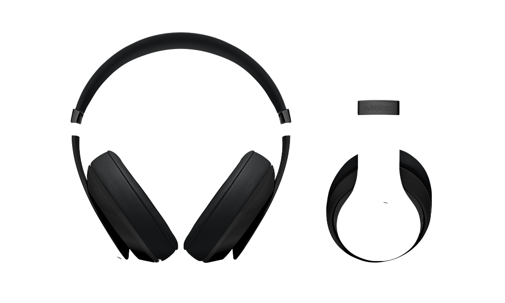 1000x600 Studio Drawing Headphone Beats Transparent Png Clipart Free