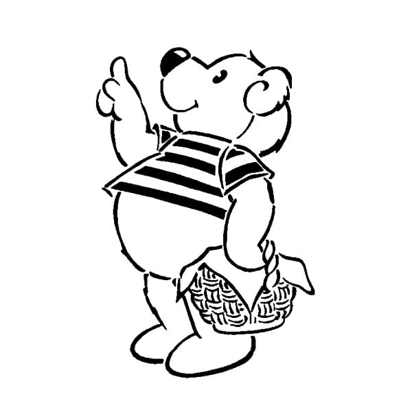 600x600 Bear Headstone Designs