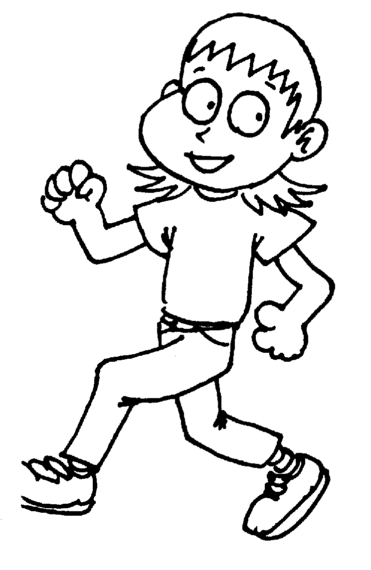 744x1144 Healthy Clipart Black And White