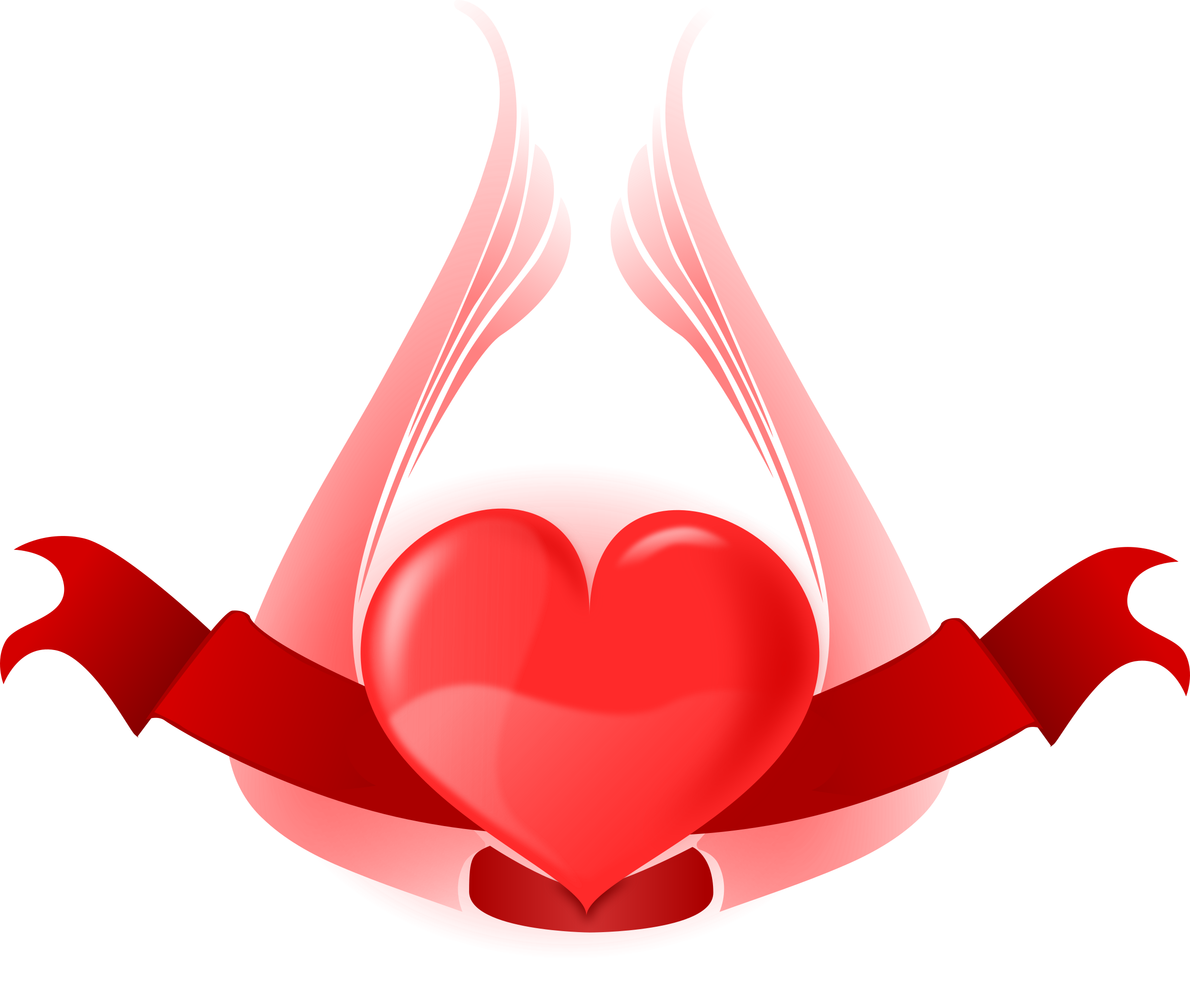 2400x2033 Banners Drawing Heart Huge Freebie! Download For Powerpoint