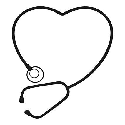 425x425 Cute Stethoscope Heart Art