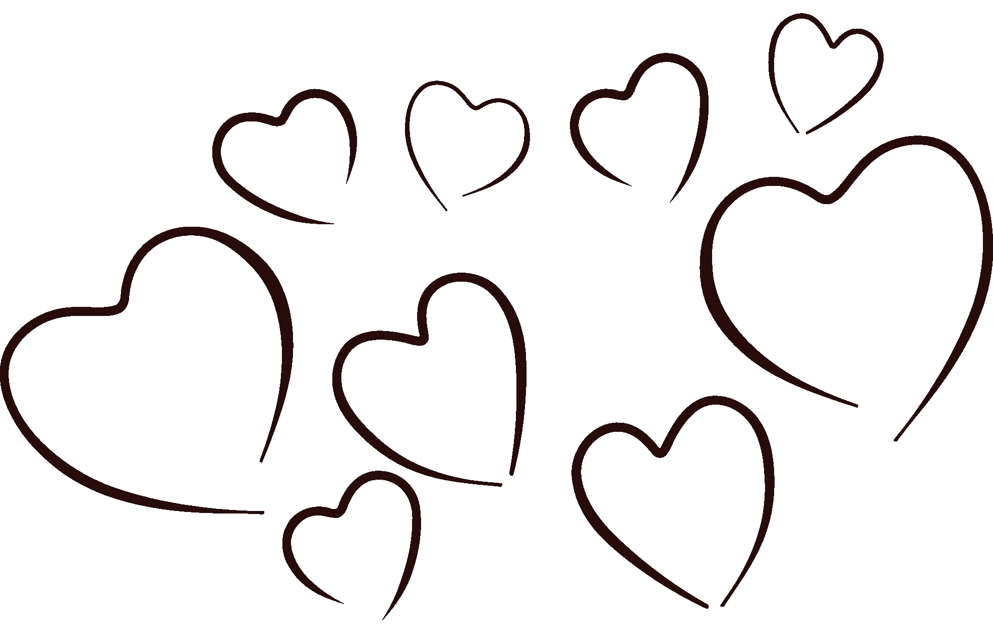 1969x1278 black heart outline clipart heart outline clipart black and white