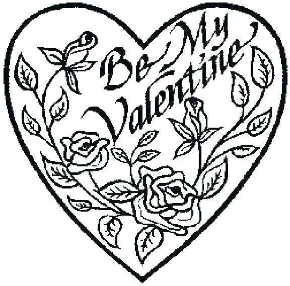 576x569 Drawings Of Hearts And Flowers Flower And Heart Tattoo Designs