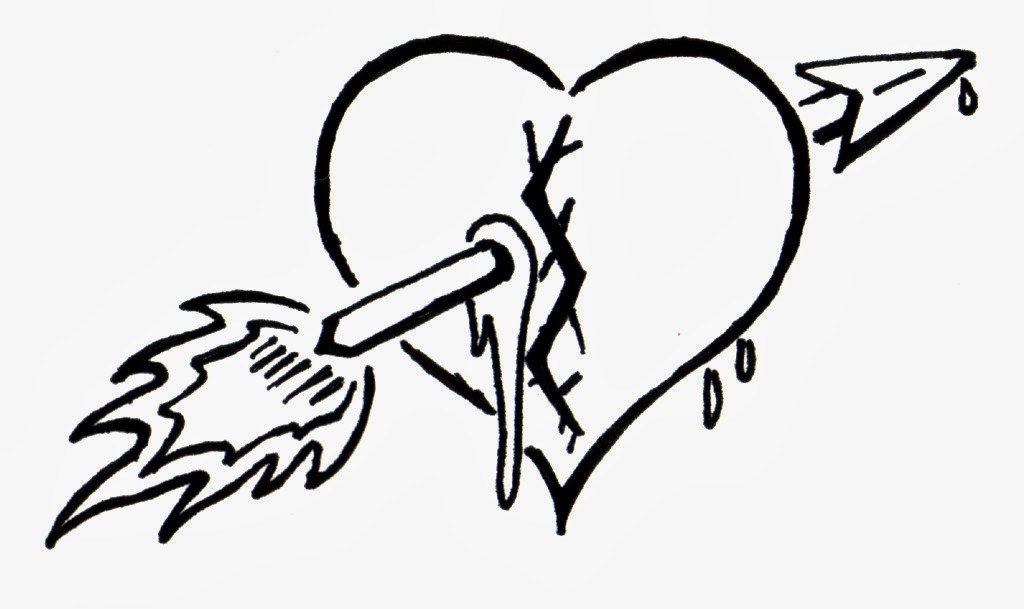 1024x609 Graffiti Tattoos Broken Hearts Drawings Ideas And Designs