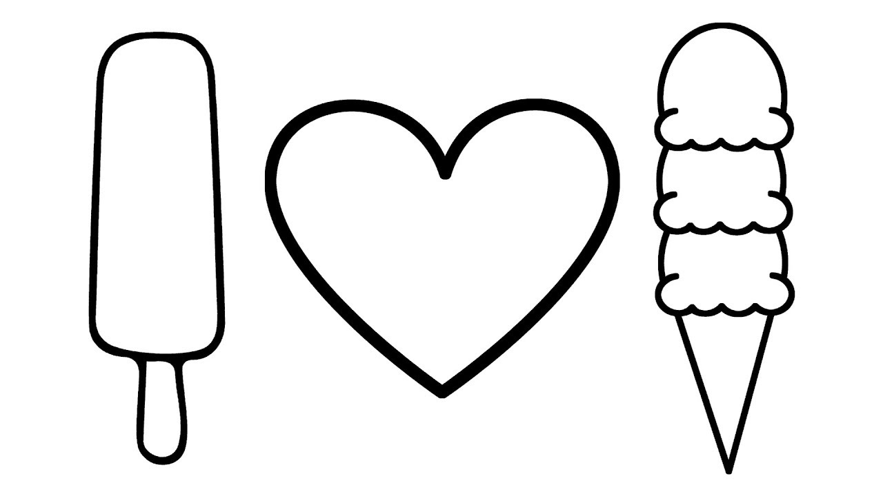 1280x720 Heart Drawing Free Download