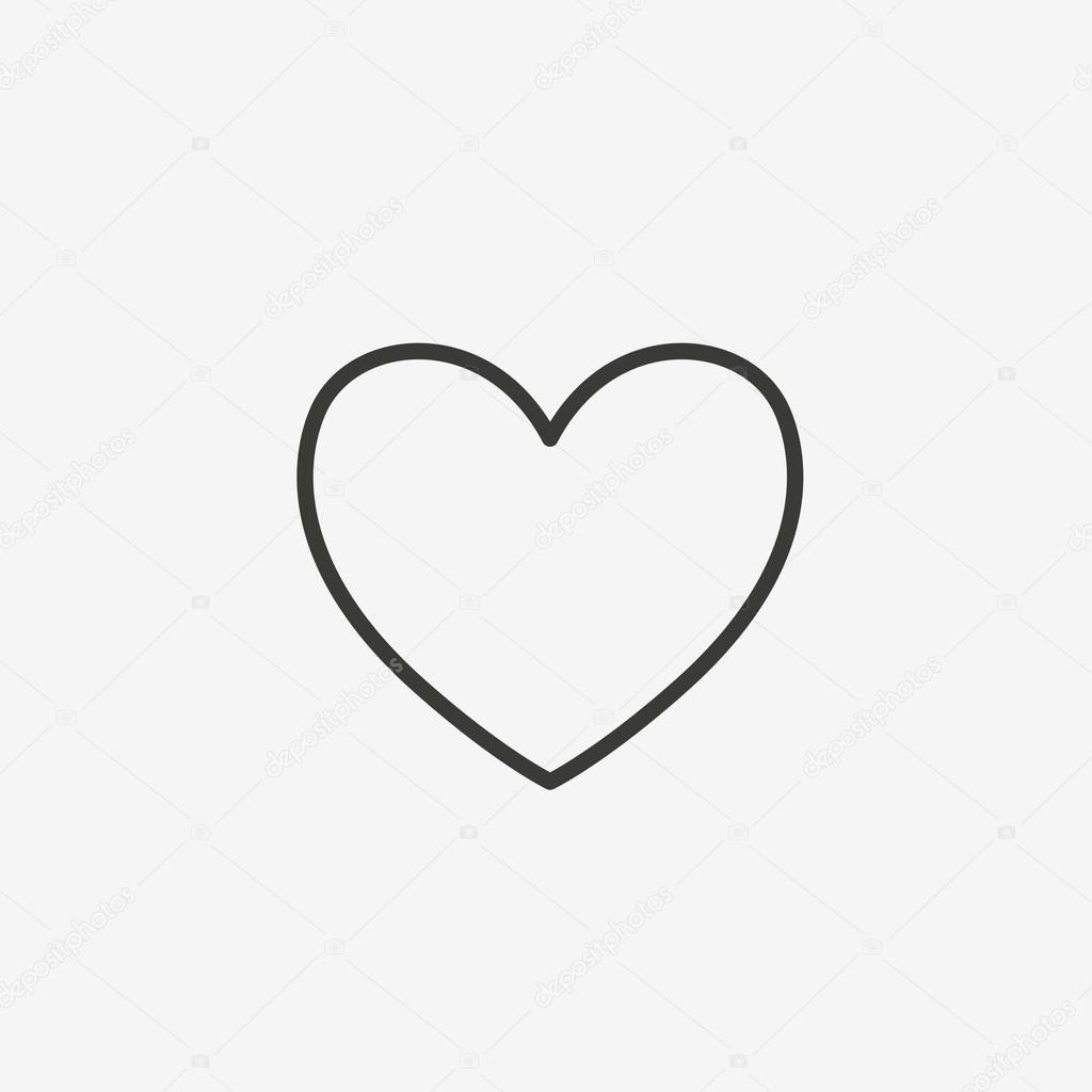 1024x1024 Heart Clipart Black And White