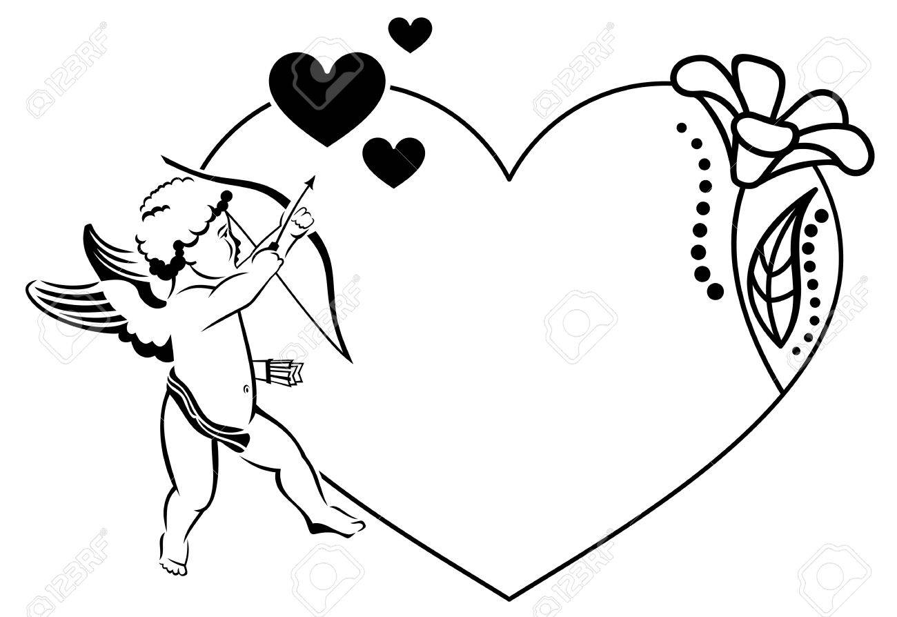 1300x894 Cupid Clipart Heart Drawing Fun Pics Images
