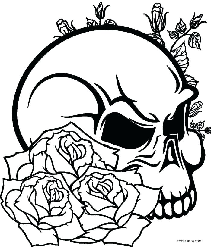 699x820 Roses Coloring