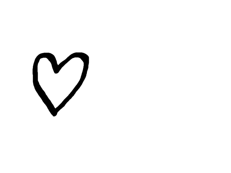 736x552 Simple Heart Drawing Free Download Clip Art