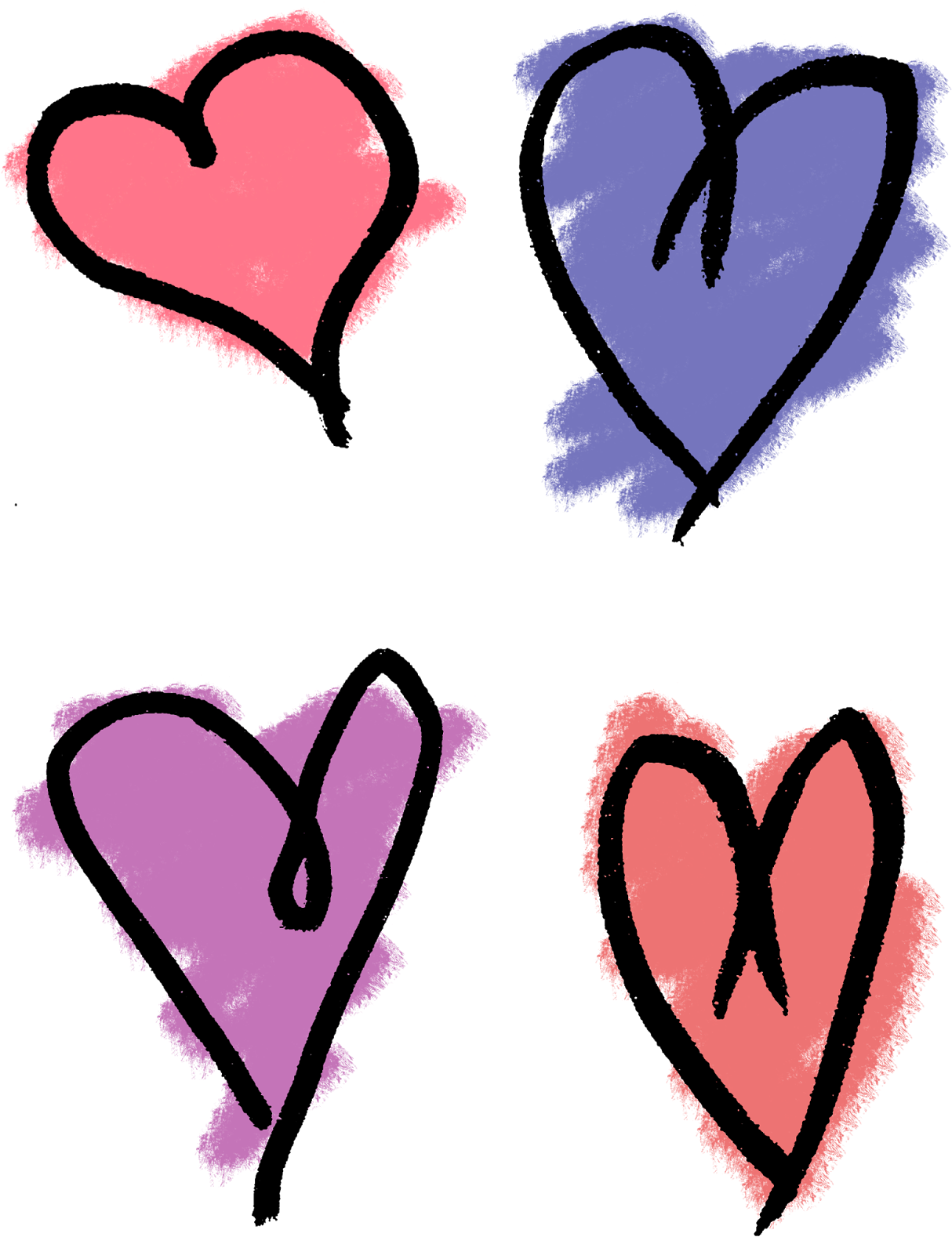 1214x1578 Download Heart Drawing Clip Art
