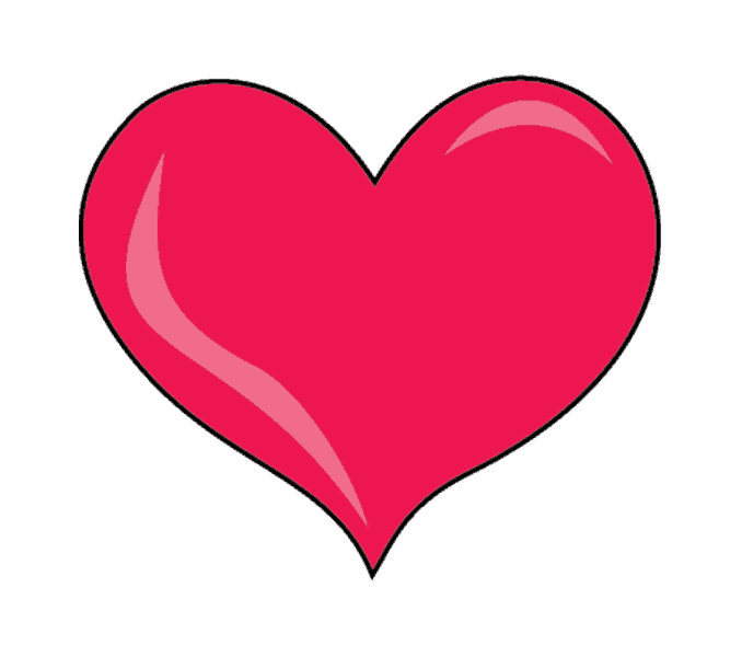 678x600 Pink Drawing Heart Transparent Png Clipart Free Download