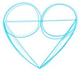 257x226 How To Draw A Heart