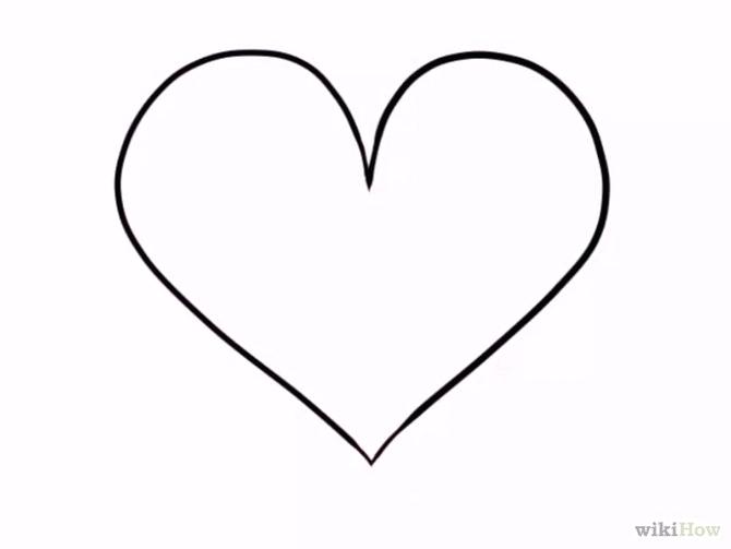 670x503 How To Draw Hearts