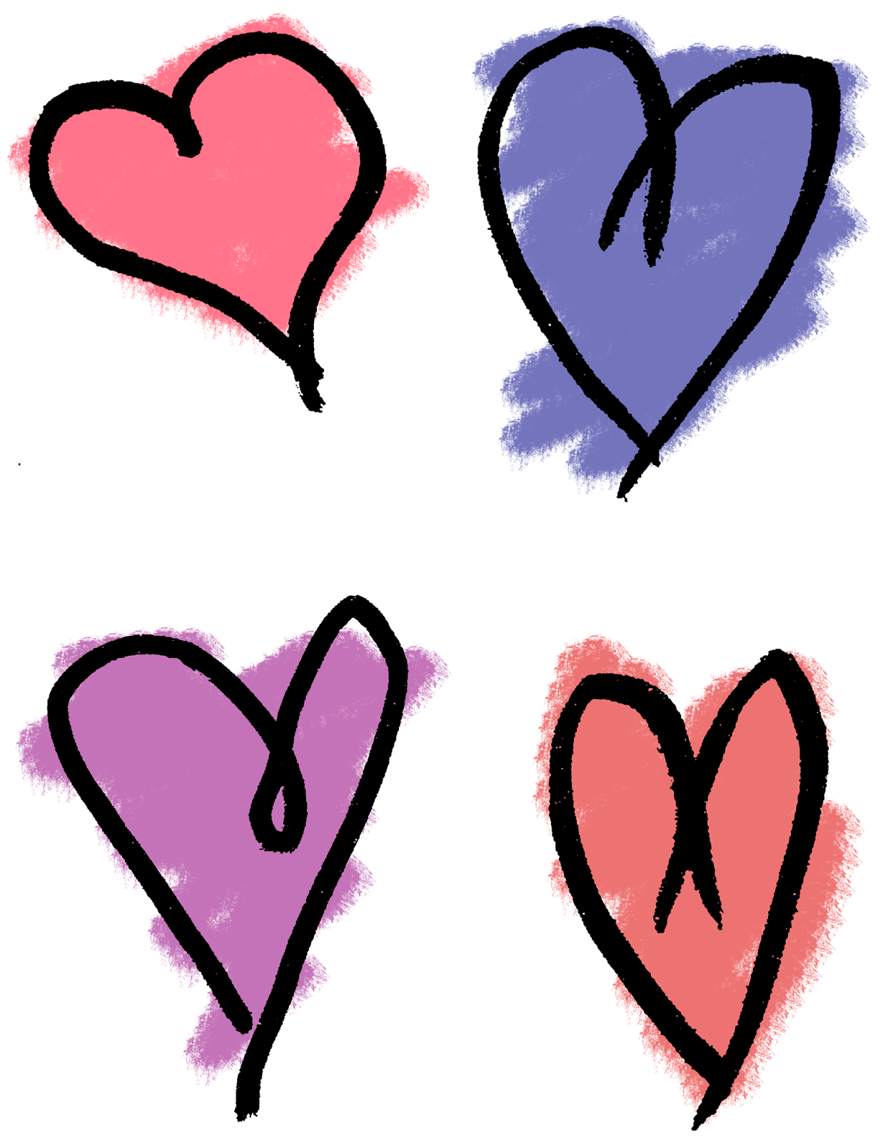 1237x1600 Timepiece Drawing Love Heart Huge Freebie! Download