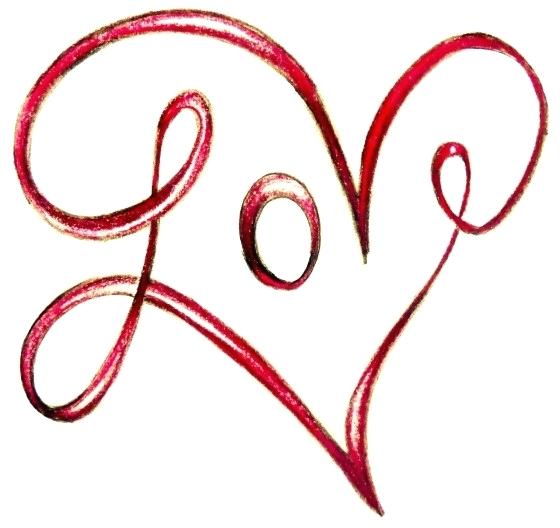 560x528 How To Draw A Heart How To Draw Heart With Arrow Step