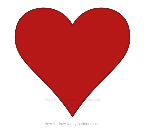 510x461 How To Draw Hearts