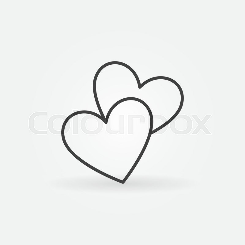 800x800 Huge Collection Of 'love Heart Line Drawing' Download More Than
