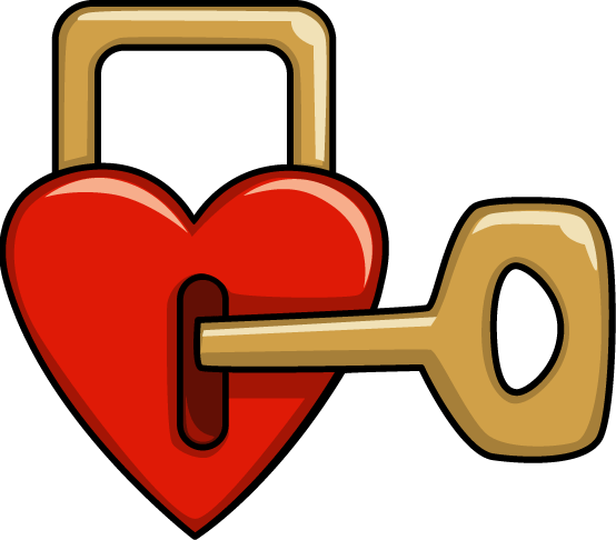 Heart Lock And Key Drawings