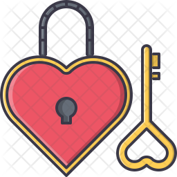 256x256 padlock drawing true love transparent png clipart free download